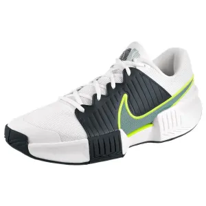Zero Drop Platform Flexible Sole Nike Men's Air Zoom GP Challenge Pro - White/Armory Navy