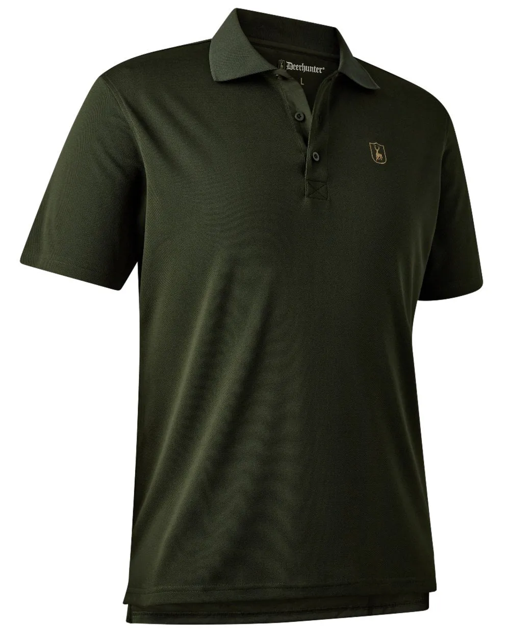 Timeless Style Premium Look Deerhunter Climate Polo Shirt With 37.5 Technology