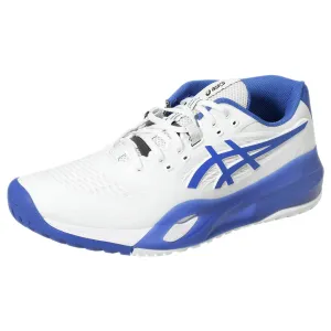 Orthopedic Friendly Footbed Asics Men's Gel-Resolution X - White/Dark Cobalt