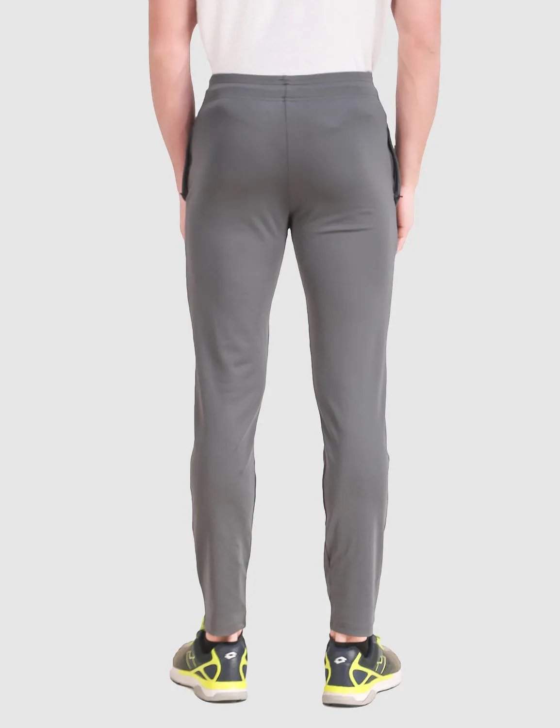 Pro-Flex Slim Fit Track Pant - Grey Loose Design Slim Comfort