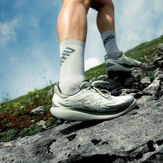 Reinforced toe cap Compression Molded Midsole MEN'S IKONI ATR - ICICLE / YELLOW PLUM