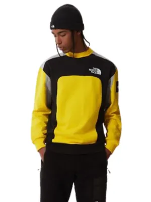 Men's Colorblocked Sweaters,Yellow Beach Style