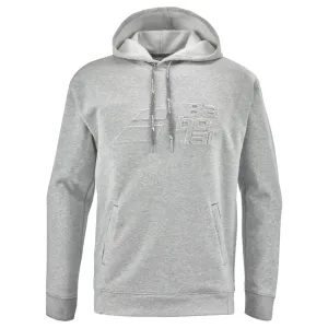Babolat Exercise Men Hood Sweat -High Rise Hthr Sustainable Fabric label accents