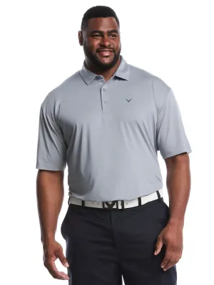 Fashionable Layer Big & Tall Micro Hex Solid Golf Polo