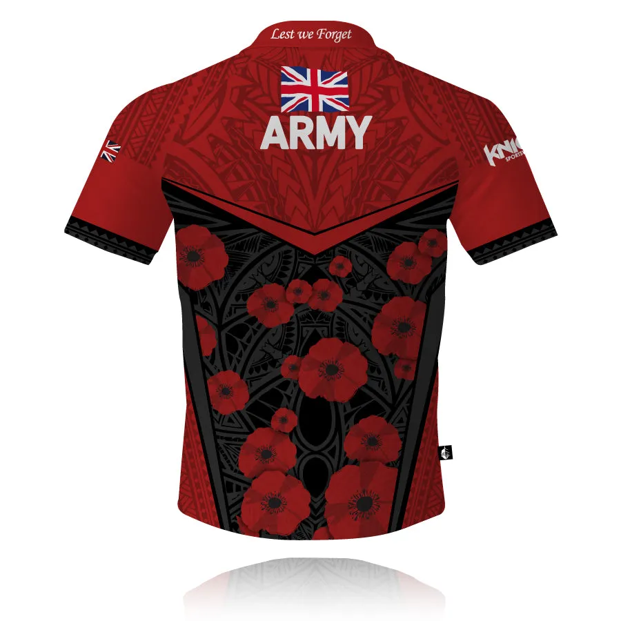 Honour Our Armed Forces - British Army Remembrance - Tech Polo Simple Style