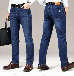 Trend Friendly West Louis? Business Fashion Stretch Straight Work Jeans