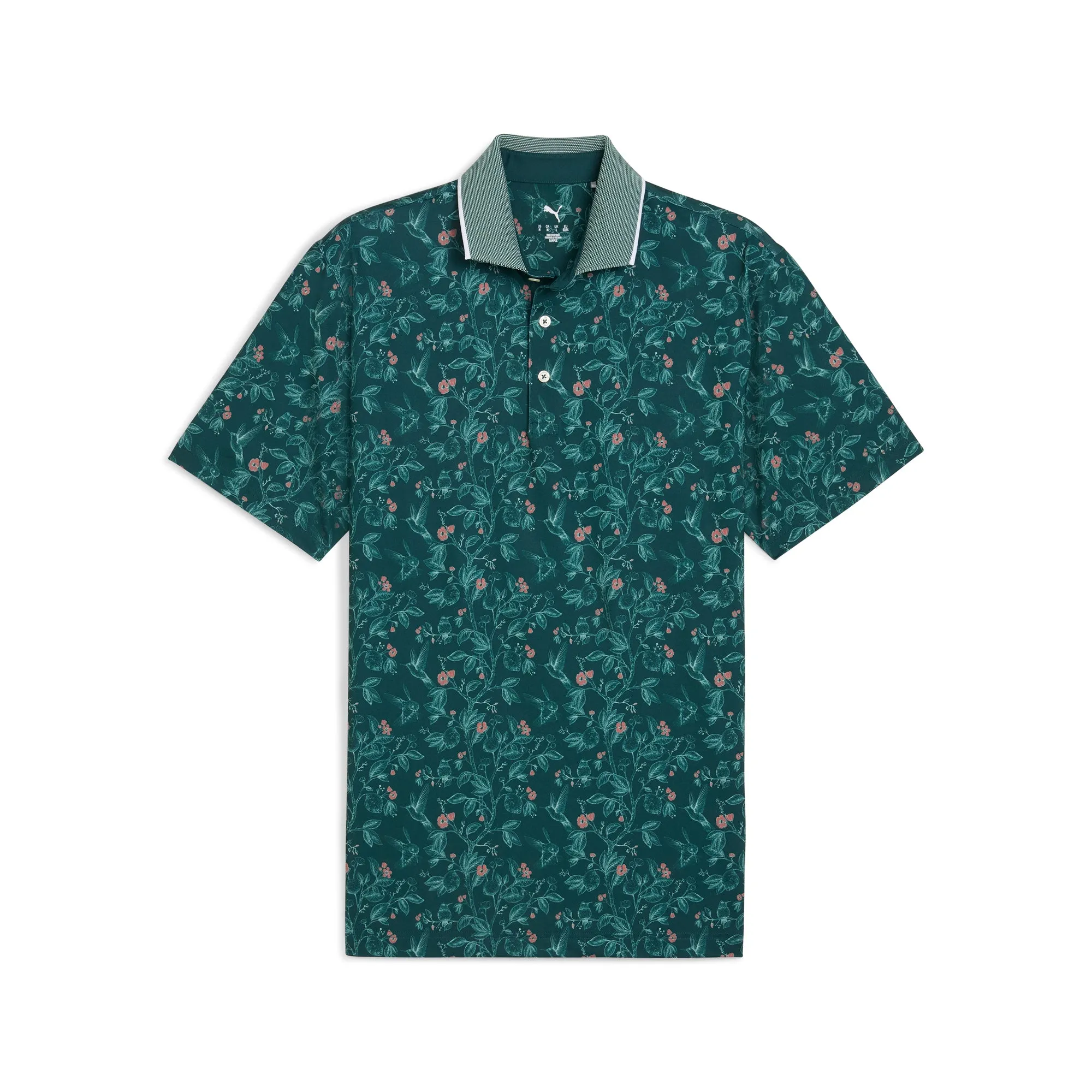 Golf Ready Breathable Airflow Channels MATTR Humming Golf Polo