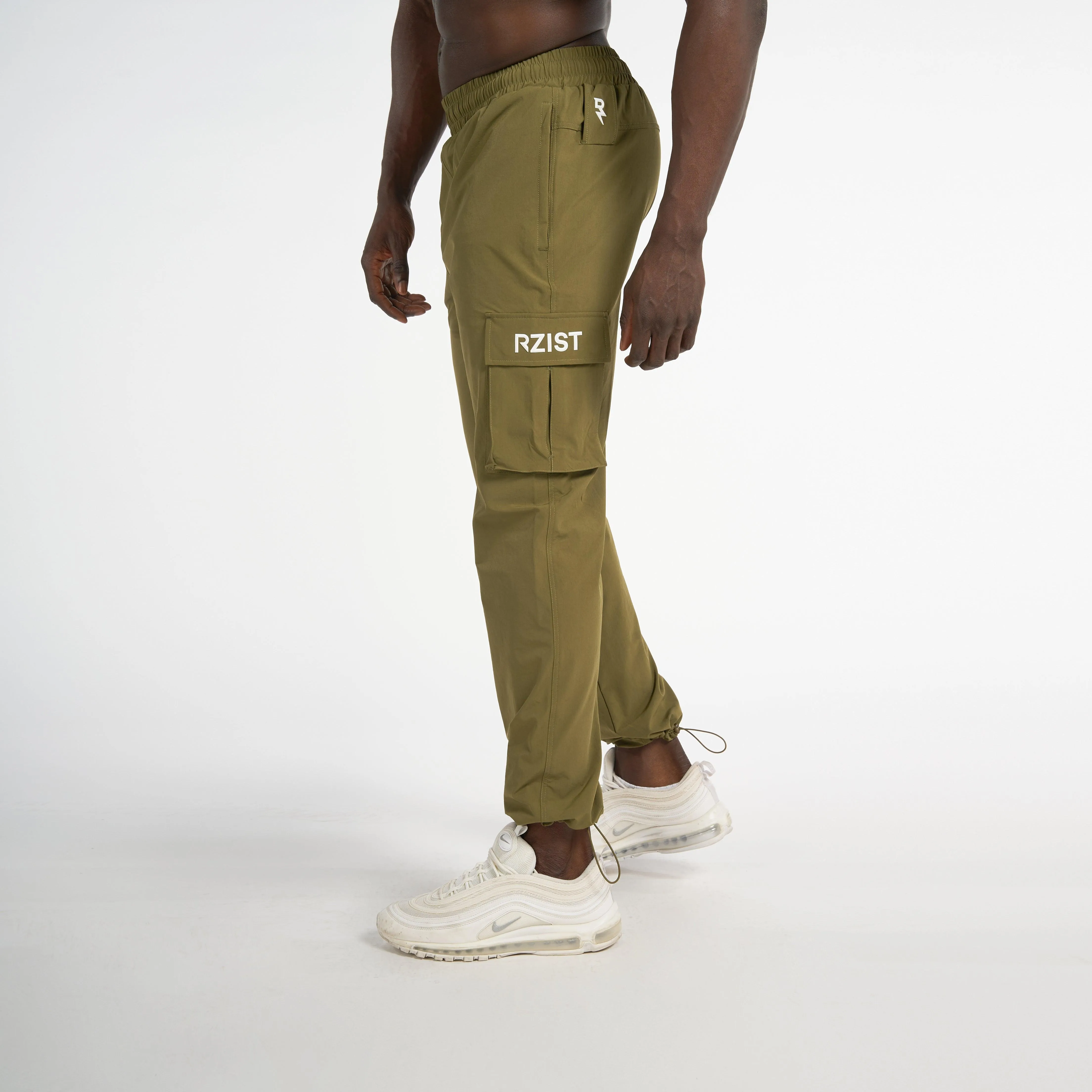 Cargo Pant Activewear - Capulet Olive Body-Hugging Fit