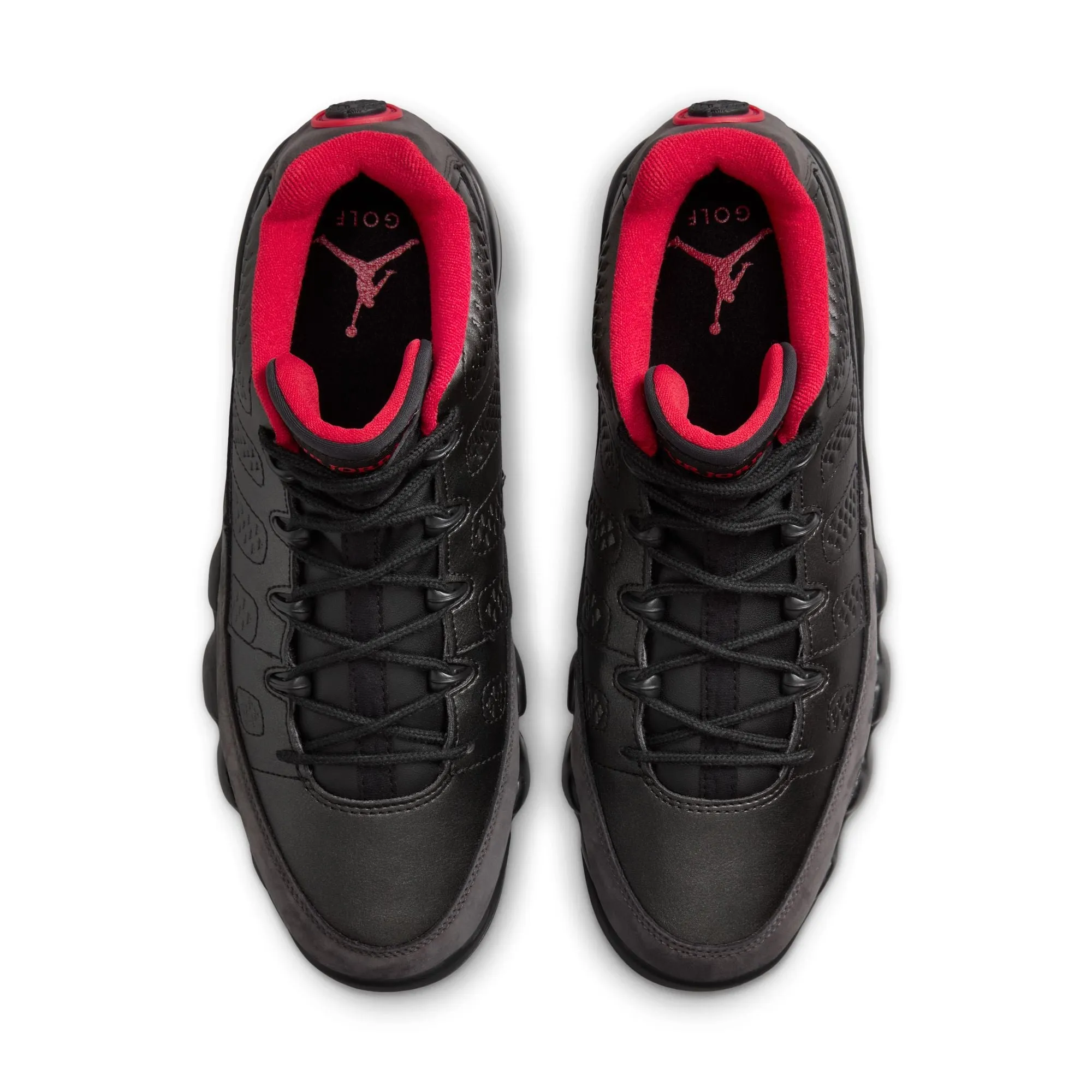 Track Traction Agility Grip AJ 9 Golf Low Charcoal - Air Jordan Grey