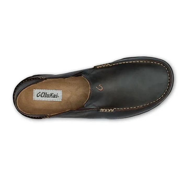 Mens Olukai Moloa in Wood/Java Cushioned Base Health Focused