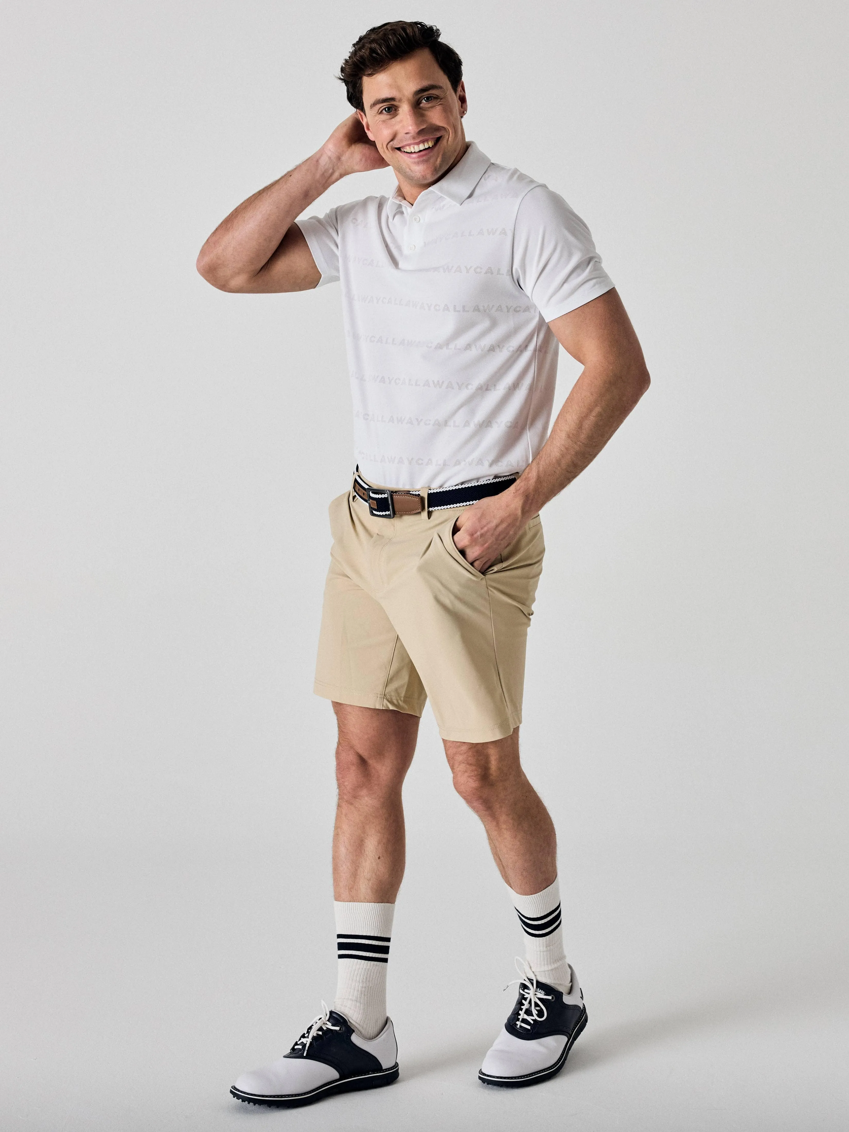 food industry All Purpose Wear Callaway Legacy Collection? Mens 9" Pull-On Golf Short