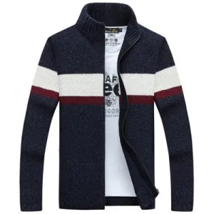 West Louis? Mandarin Cardigan Sweater Mature Charm Desert Heat