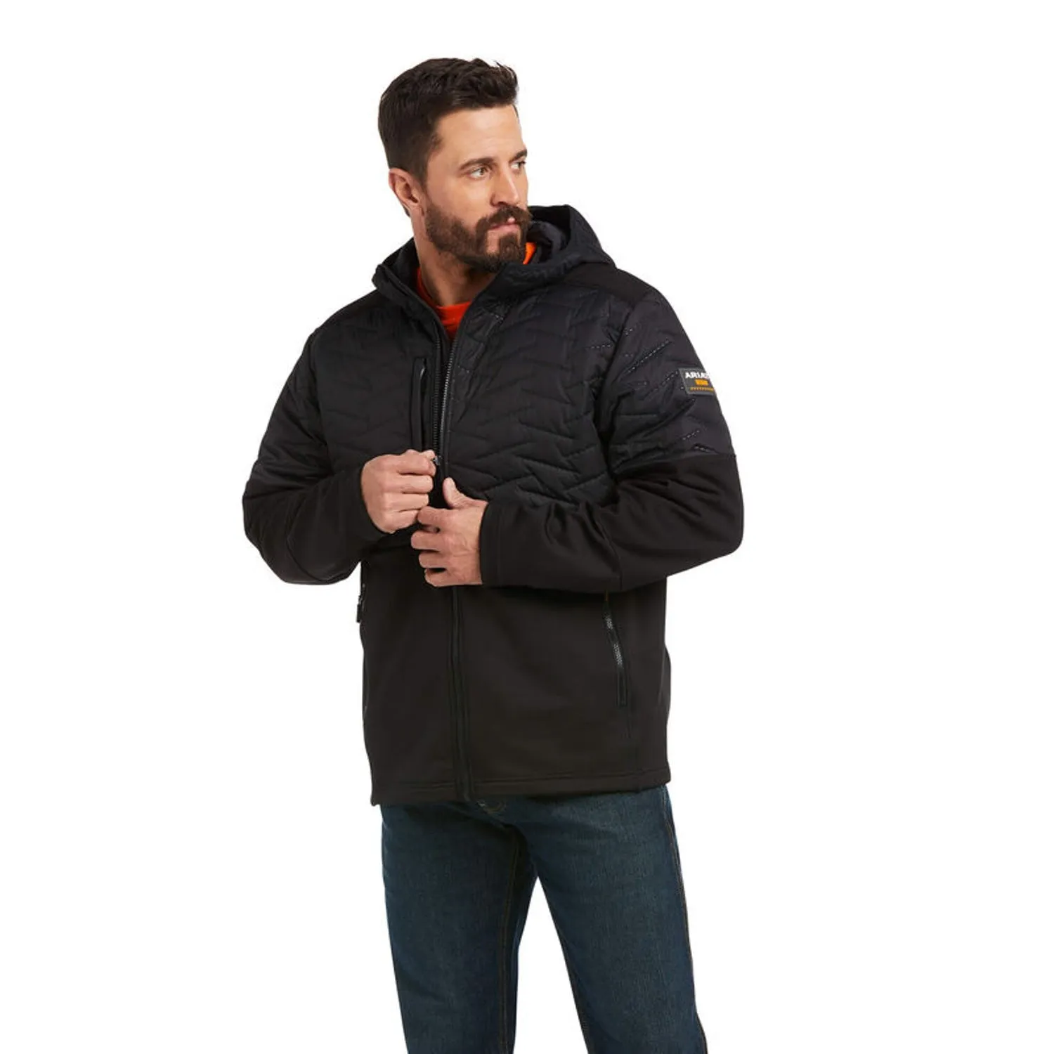 Ariat Rebar Mens Cloud 9 Insulated Jacket Relax Mode