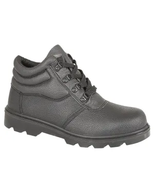 Grafters Treaded Safety Boots Retro Mood Look Ready