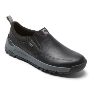Pose Ready Mens Dunham Glastonbury Slip-On in Black