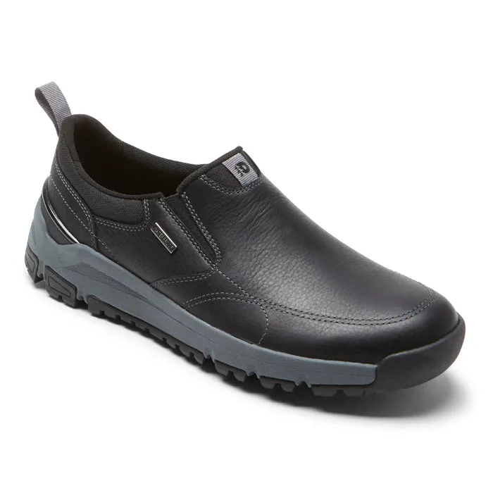 Mens Dunham Glastonbury Slip-On in Black Craftsmanship
