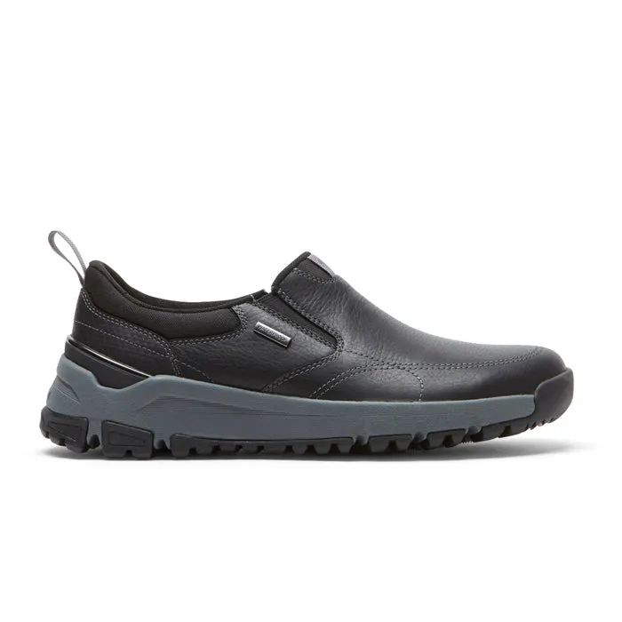 Mens Dunham Glastonbury Slip-On in Black Any Path All Day Comfort