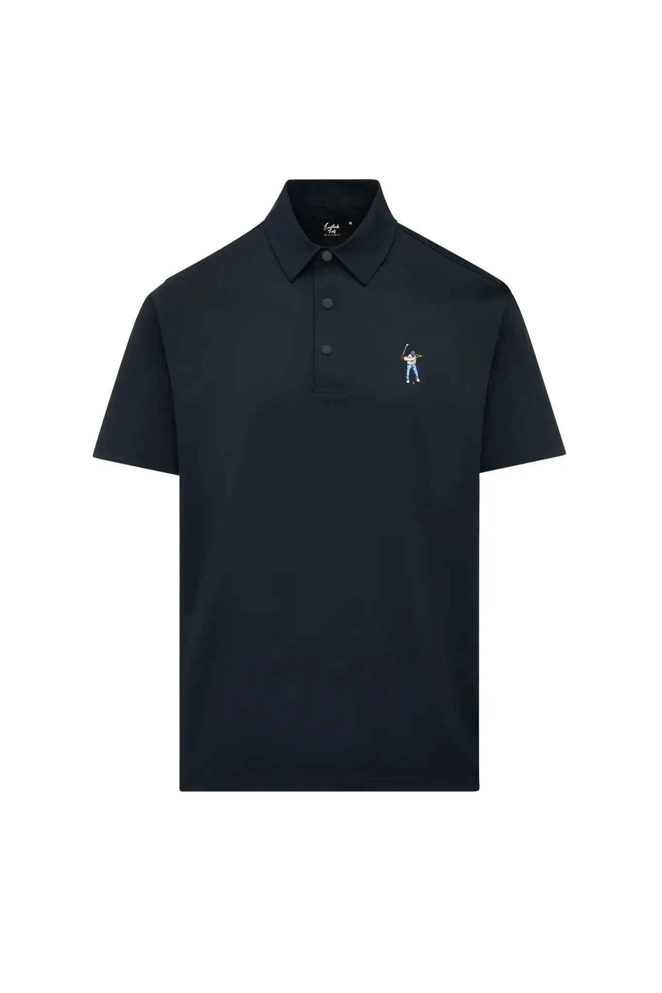 Snap Placket Polo Casual Vibe