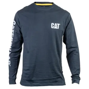 Layer Fit Caterpillar Trademark Banner Long Sleeve T Shirt