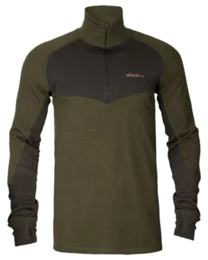 Harkila Base Warm Zip Neck goes with sweatpants Color fastness