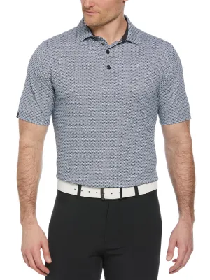 Mens Trademark Print Golf Polo Light Shirt