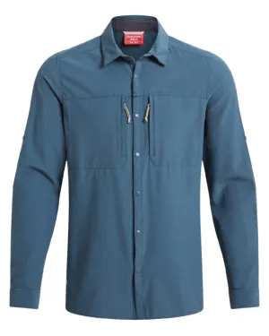 Social Meetup Beach Attire Craghoppers Mens NosiLife Pro Long Sleeved Shirt V