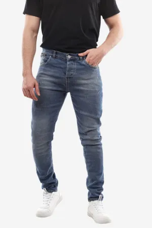 jeans -Casual Dirty Denim Jeans Pant Jeans-blue Fashion Lover Versatile Abrasion Resistant Denim