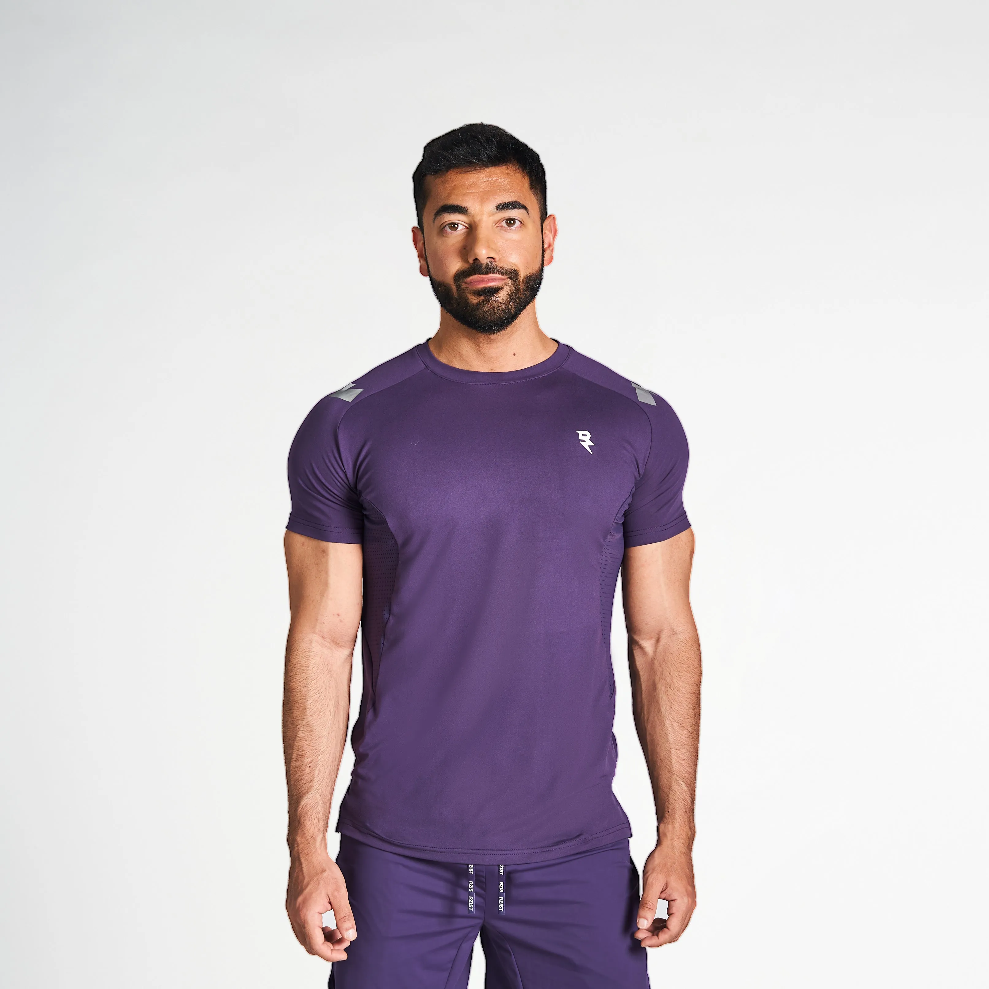 Mesh Performance T-Shirt - Purple Fun and Playful Perfect for Any Outfit