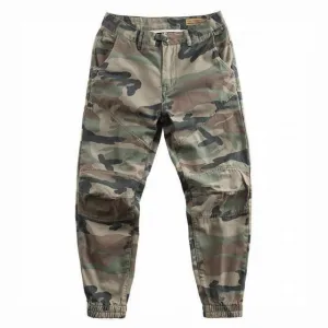 West Louis? Streetwear Jogger 100% Cotton Camouflage Pants Comfort Flex WrinkleResistantMaterial