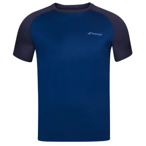 Feminine Touch Anti Odor Technology Babolat Play Crew Neck Men's Tee - Estate Blue