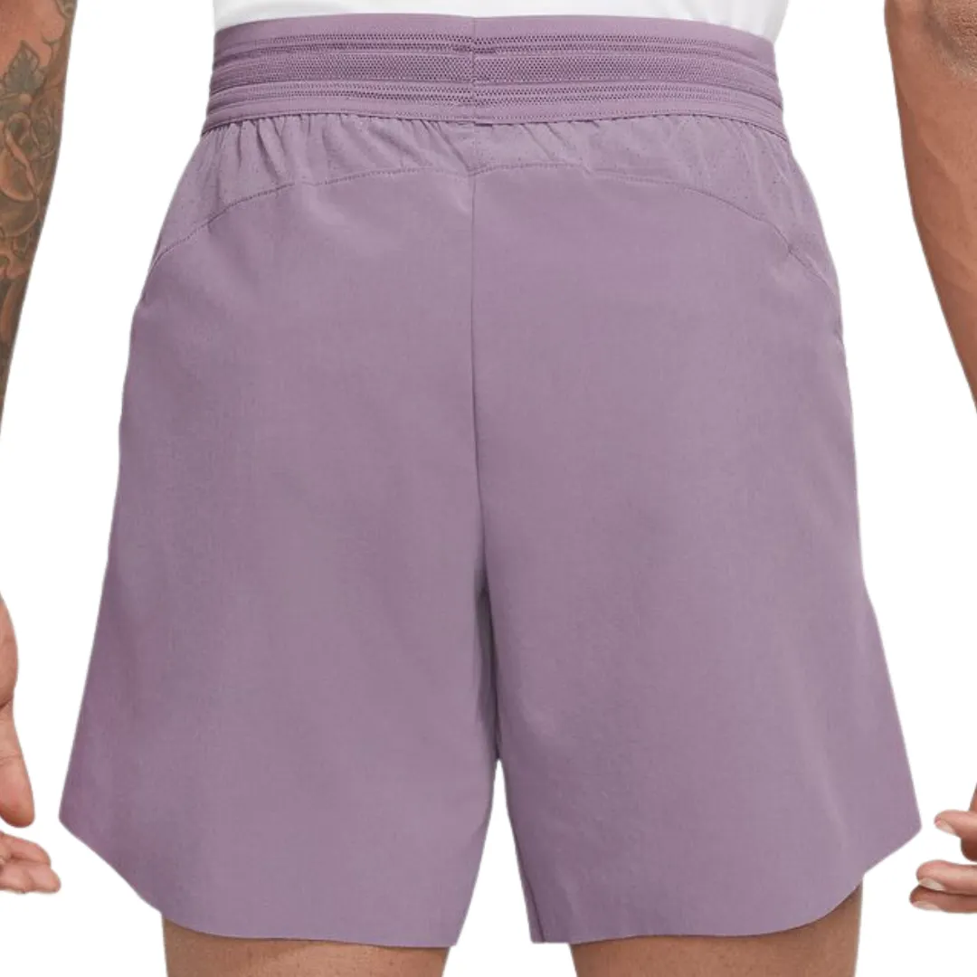 Nike Rafael Nadal Men Dri-Fit ADV 7" Tennis Shorts - Purple Tailored Fit