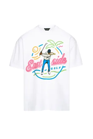 Limited Edition Paradise Tee Festival wear Sleek Performance Fit