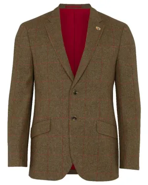 Alan Paine Combrook Mens Tweed Sports Blazer OdorControl Treatment NonSlipGrip