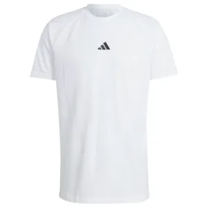 Tagless Comfort Adidas Seaml Tee Pro Tennis Shirt - White