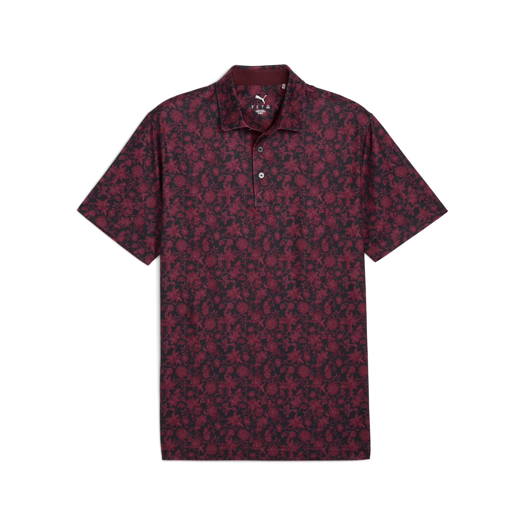 CLOUDSPUN Carmela Floral Golf Polo Elegant Wear