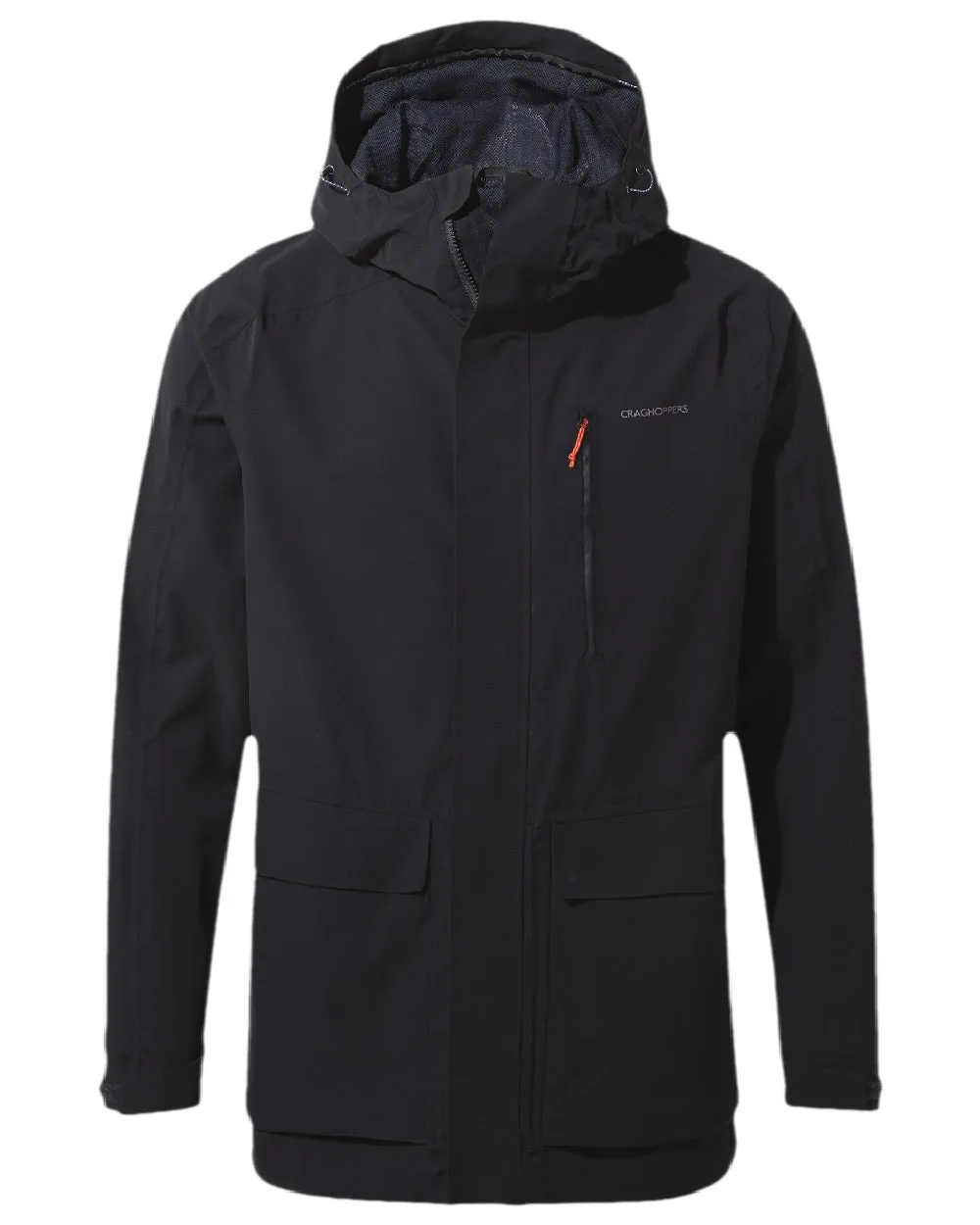 Craghoppers Mens Lorton Stretch Waterproof Jacket Light Flow NonSlipTrim