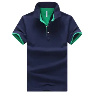 Polished Comfort SingleJersey Knit West Louis? Business Casual Cotton Polo Shirt