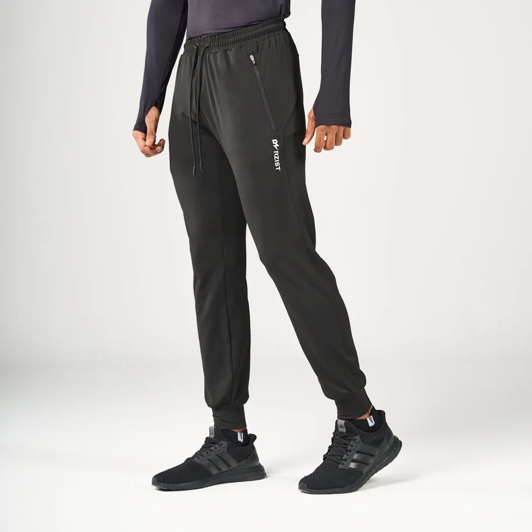 Performance Joggers - Black wrinkle free SmoothZipClosure