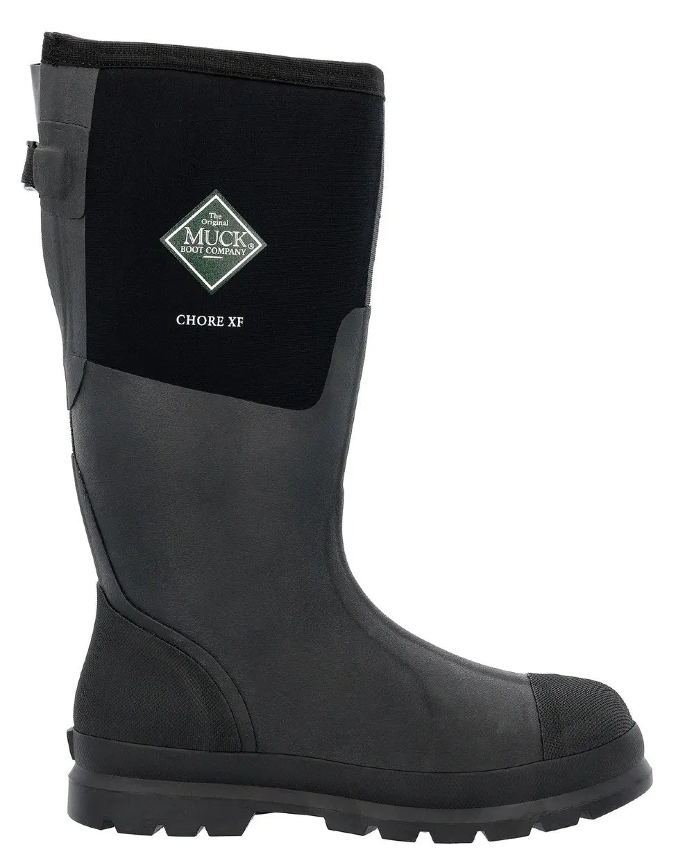 Easy Layer Muck Boots Mens Chore Adjustable Tall Wellingtons