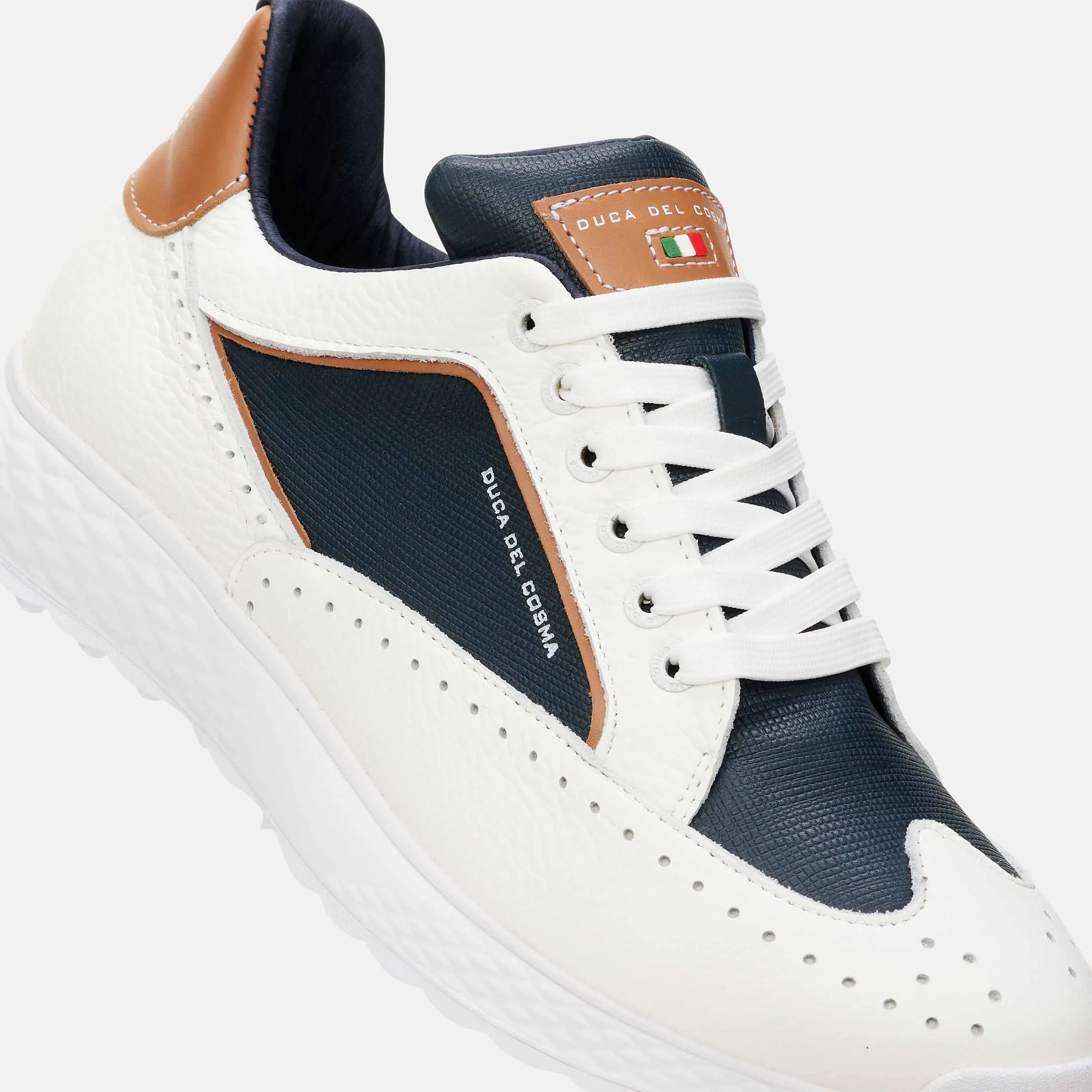 Comfort Fresh Girona - White/Cognac/Navy