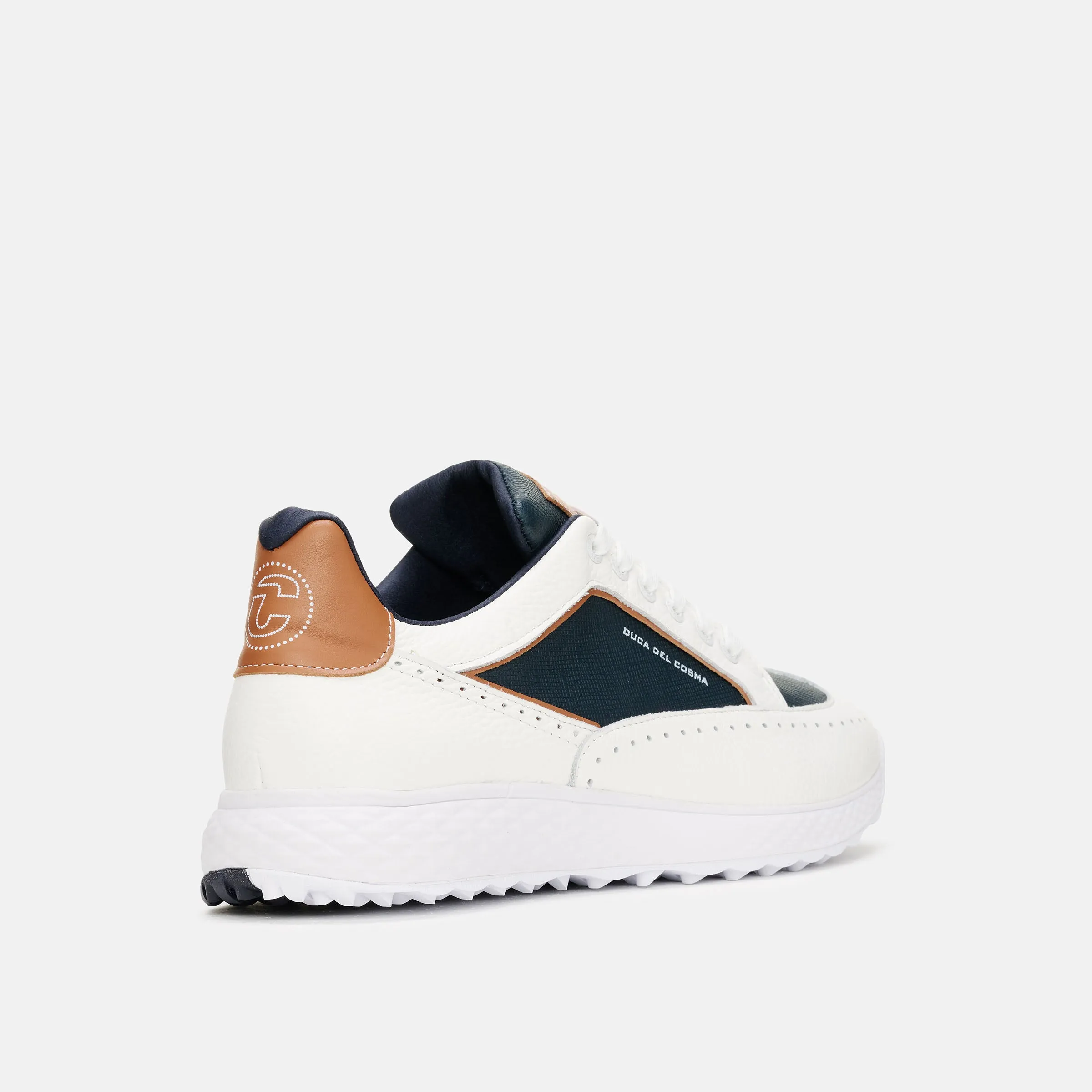 Game Performance Comfort Ride Girona - White/Cognac/Navy