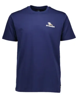 Swanndri Mens Pop Top Printed T Shirt Minimal Design