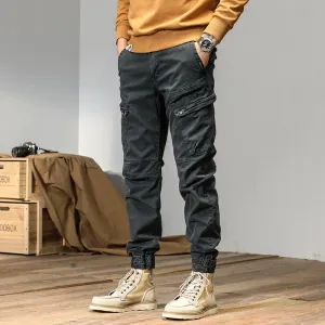 AllDayComfort West Louis? Streetwear Techwear Cargo Pants - Multi-Pocket Tactical Trousers